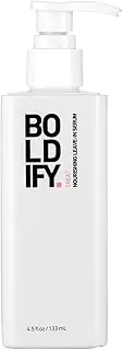 BOLDIFY Nourishing Leave-In Serum - Professional Hair Care to Nourish, Detangle, Soften & Shine - Essential Hair Health Serum for Women & Men - Lightweight Thermal Protection to 450F