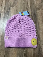 LEGO Minifigure Patch Youth Beanie Hat LEGO® Collection by Target Pink NWT