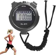 Waterproof | Lap Split Digital with Clock Calendar | Electronic Sports Counter for Swimming, Running, Football Training