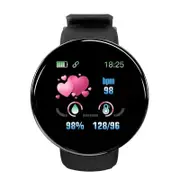 Men Women Heart Rate Blood Pressure Fitness Tracker Sport Smartwatch for Ios Android
