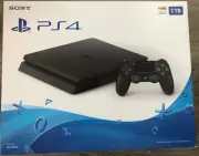 Sony PlayStation 4 Slim 1TB Black Console PS4 CUH-2215B **NIB** Never opened