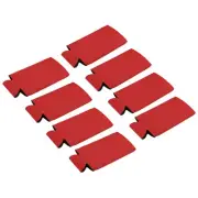 8pcs Can Cooler Sleeves Insulated Neoprene Slim Cans Bottles Covers Red