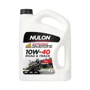 Nulon Full Synthetic Road & Track 10W-40 Motorcycle 4 Stroke Engine Oil 4L