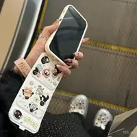 在飛比找蝦皮購物優惠-潮萌✨ 卡通企鵝插畵磁吸折疊支架iPhone13蘋果14 手