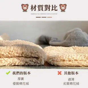 小熊保暖圍巾帽 圍巾 三合一 毛帽 手套 仿羊羔毛圍巾 加厚圍巾 圍脖 連帽圍巾 一體帽 保暖禦寒