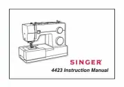 Printed Singer 4423 Sewing Machine/Embroidery/Serger Owners Manual FREE SHIPPING