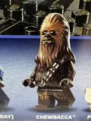 LEGO STAR WARS CHEWBACCA MINIFIG Unassemble. Ship Fast Free