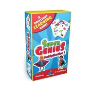 Blue Orange Games Super Genius Multiplication Educational Learning Game Kids 8y+