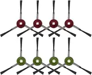 Neutop Side Brush Replacement Compatible with Ecovacs Deebot OZMO 920, 950, T5, T8, T8 AIVI, T9, N7, N8, N8+, N8 Pro Plus, Robot Vacuums, 8-Pack 8 Side Brushes