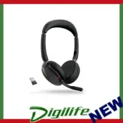 Jabra Evolve2 65 Flex MS ANC Stereo Bluetooth Headset (USB Dongle)
