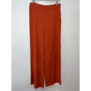Madison Women's Pants Size 10 Orange Flowy