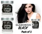 Jerome Russell PUNKY COLOUR Semi Permanent Hair Color - Ebony( 2 Packs )