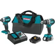 18V LXT Lithium-Ion Brushless Cordless Hammer Drill and Impact Driver Combo Kit