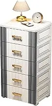 3-6 Tier Chest of Drawers,Drawers Dresser for Bedroom,Dresser Drawers Floor Storage Cabinet, for Entryway,Office, Classroom, Conference Room(Gray,16.92x13.77x35.03in)