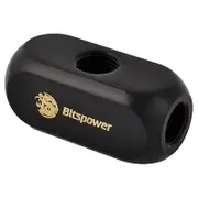 Bitspower Matt Black Multi-F Block (Inner G1/4"X5) [BP-MBMTFMB]