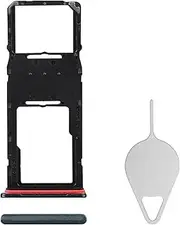 for Samsung Galaxy A04 Sim Card Tray Replacement (Single SIM Version) Green Card Tray Slot Holder Bracket Adapter with Needle Ejector for A04 SM-A045F