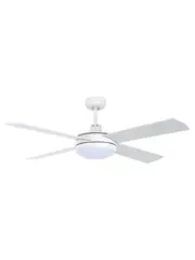 Futura 122cm Fan with Light in White