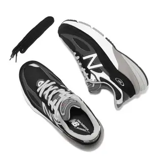 New Balance 休閒鞋 990 V6 4E 超寬楦 黑 美製 男鞋 麂皮 復古 NB 紐巴倫 M990BK6-4E