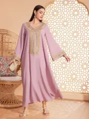 Dubai Abaya Women Muslim Long Robes Evening Kaftan Turkey Loose Caftan Dresses