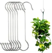 16 Inch Extra Large Heavy Duty Long Outdoor Plant Hanging S Hooks Baskets 6 Pack