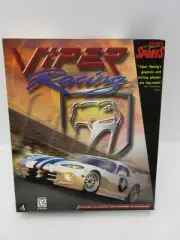 Viper Racing - Factory Sealed - IBM CD-ROM - Big Box PC - 1998 Sierra