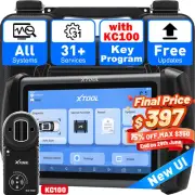 XTOOL IP616 KC100 Car OBD2 Full System Diagnostic Scanner Key Programming Tool