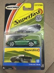 2004 Matchbox - 2004 USA Superfast - #69 - Jaguar XK8 - Green