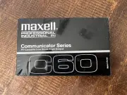 Maxell Professional Industrial Communicator Series C60 Cassette Tape