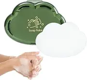 Hand Soap Sheets - 50pcs/Box Paper Soap for Hand Washing - Rice Cleaner, Layered Soap for Outdoor Activities Hiking Picnic Forming