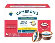 Cameron's Coffee Single Serve Pods Flavored Vanilla Hazelnut 12 Ct (Pack of 1)