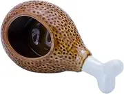 FUNNETOYU Creative Drumstick Cocktail Mug Retro Ceramic Cup for Beer Whiskey and Mixed Drinks Unique Design for Bars and Home Use and Exquisite Craftsmanship