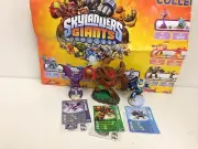 Skylanders Giants Tree Rex, Cynder & Jet-Vac figures+cards+codes+Poster