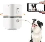 SKYMEE Smart Automatic Pet Feeder Food Dispenser for Cats & Dogs - 1080P Full HD Pet Camera Treat Dispenser with Night Vision and 2-Way Audio, Wi-Fi Enabled App for iPhone and Android