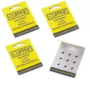 CLIPPER Replacement Lighter Flint 4 Pack, 36 Universal Flints Piedras Pietrina
