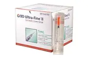 BD Ultra Fine II Syringe 1ml 30 gauge 8MM x 100 Box