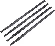 Seal Strip Fit for Mitsubishi Lancer 5727A005 5727A006 2008-2017 4Pcs Weatherstrip Door Seal Belt Moldings Kit Edge Trim