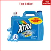 XTRA Plus OxiClean Liquid Laundry Detergent | Stain Removal Crystal Clean Scent