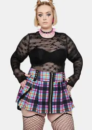 [Current Mood] Plus Stellar Headliner Fishnet Top