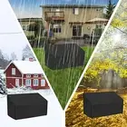 Patio Sofa Cover Rain-proof Soft Saving Space Outdoor Bench Cover