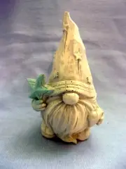 Latex gnome mold plaster cement casting mould 4"H x 2"W