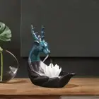 Backflow Incense Burner Waterfall Lotus,Ceramic Censer Decor Home Fragrance