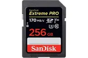 SanDisk Extreme Pro 256GB SD Card SDSDXXY-256G