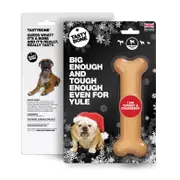 Tasty Bone Christmas Nylon Turkey & Cranberry Dog Toy