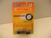 1990 MATCHBOX SUPERFAST MB 7 GREY PORSCHE 959 NEW ON CARD