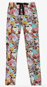 PETER ALEXANDER STRANGER THINGS FLANNELETTE PJ PANTS MEN’S SIZE XL BNWT