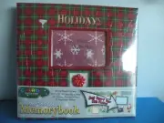 Christmas Memory Scrapping book Craft Chicks Holiday photo album wstickers New C
