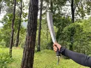 Custom Handmade Aesthetic Jungle Machete-Hand forged Survival Hunting Machete