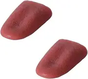 Fake Tongue, 2pcs Realistic Fake Tongue Prop, Tricks Tongue Toys, Halloween Magicians Props for Fool's Day