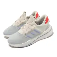 在飛比找momo購物網優惠-【adidas 愛迪達】慢跑鞋 X_Plrboost 米白 