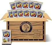 Pirate's Booty Aged White Cheddar Cheese Puffs, Gluten-Free, Kids Snacks, 1oz (12ct)